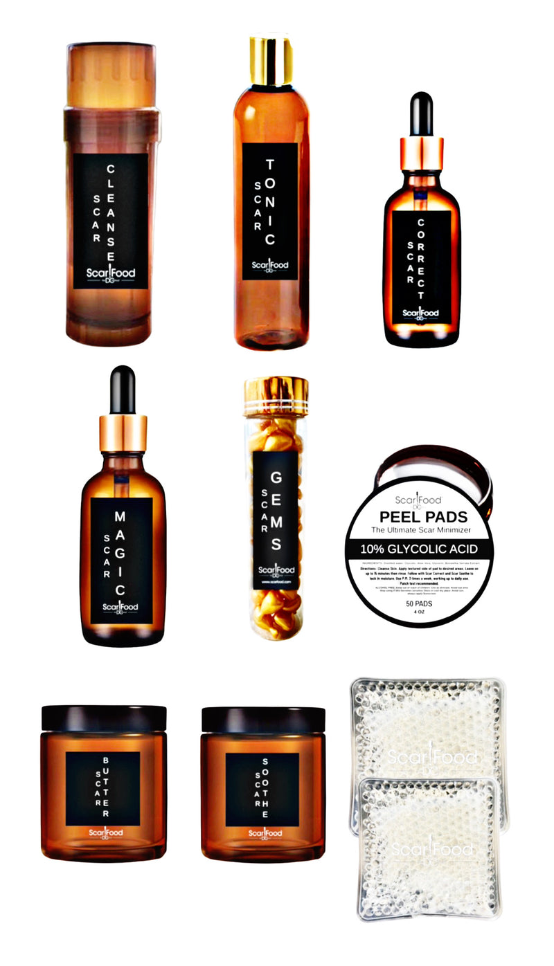 Scar Scram Kit - Post Operative Scar Prevention & Repair Kit!