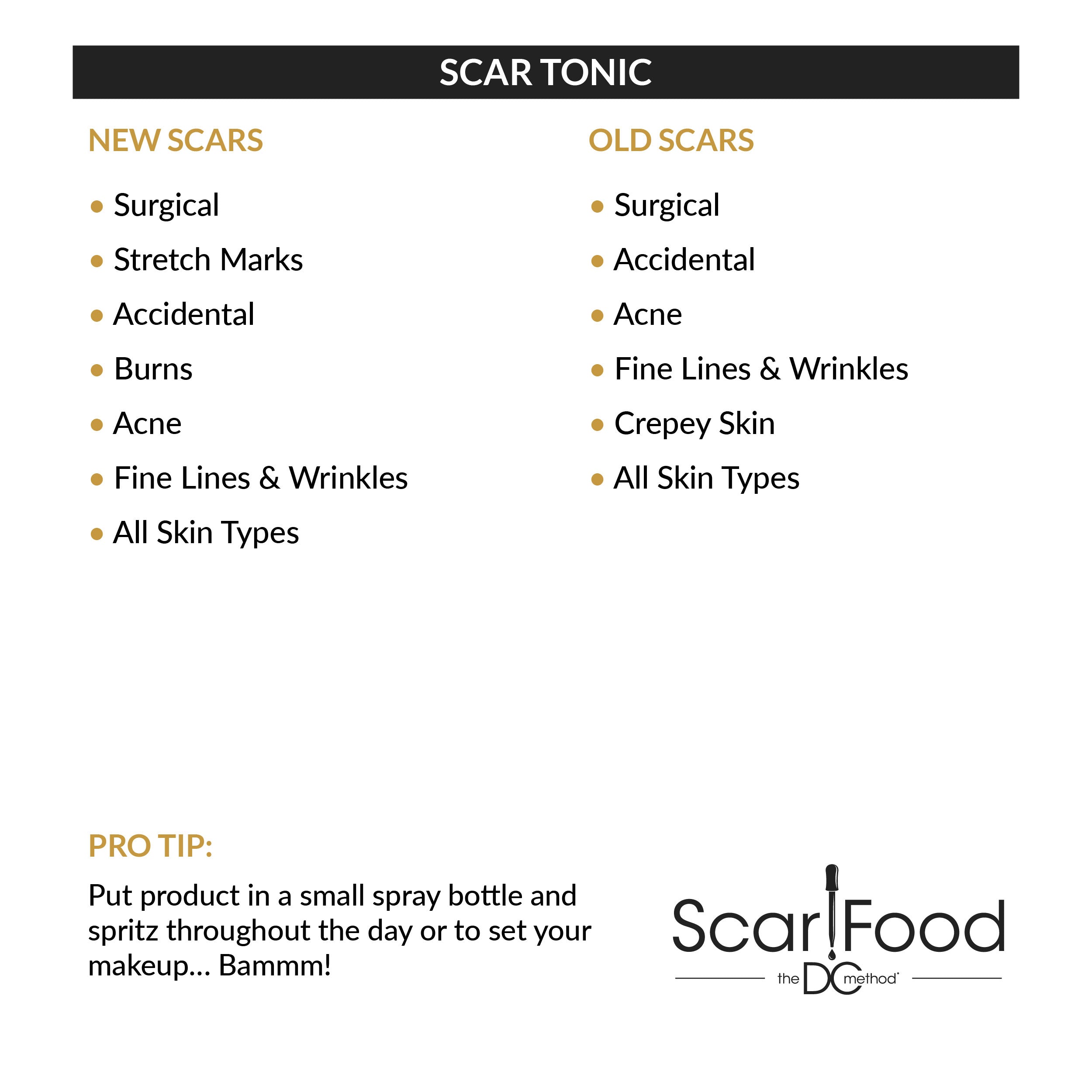 Scar Tonic (Pretreatment Skin Prep)