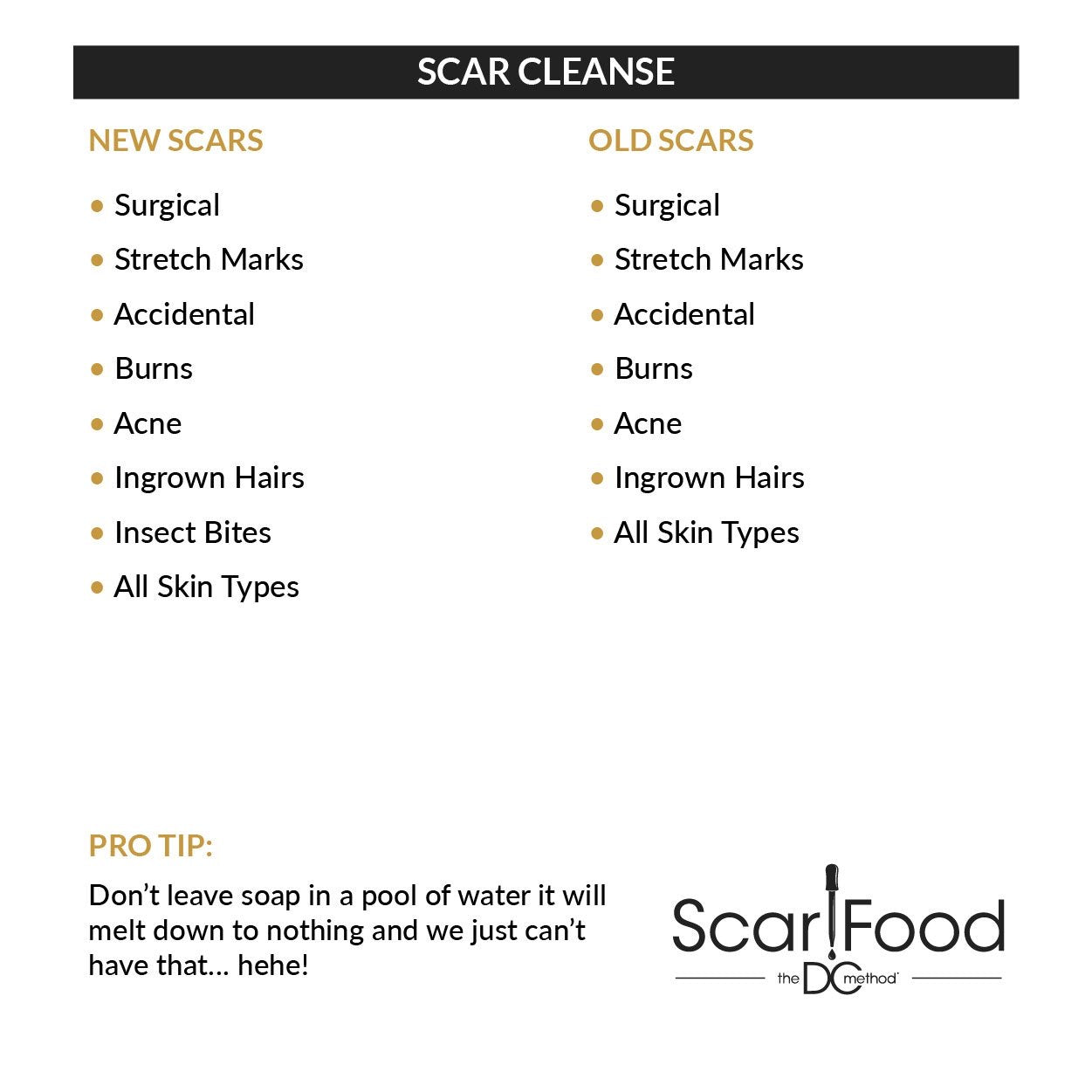 Scar Cleanse (100% Raw African Black Soap Best For Scar Regeneration)
